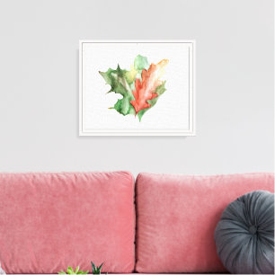 Lienzo de Hojas de Otoño - Impresión Personalizada