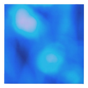 Lienzo De Imitación abstracto vibrante azul