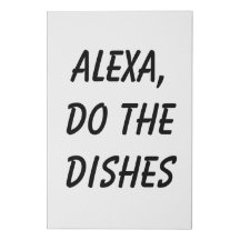Alexa, haz los platos