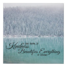 Amabilidad como nieve