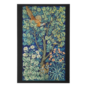 Lienzo De Imitación Animales y flores, bosque, William Morris