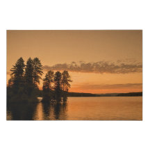 Atardecer en el lago
