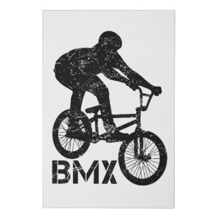 Lienzo De Imitación BMX Bike Freestyle Sport Retro Gift Idea