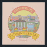 Lienzo De Imitación Chicas Gilmore | Festival Stars Hollow de Otoño<br><div class="desc">Disfrute del ambiente acogedor y pintoresco de otoño en el Stars Hollow con este vibrante diseño del festival de otoño. Con su cenador,  decoraciones de otoño y encantadoras tiendas,  esta obra representa el espíritu de comunidad y celebración que adoran los aficionados.</div>