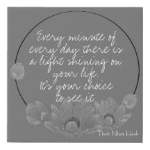 Cita budista gris y blanco Inspiradora