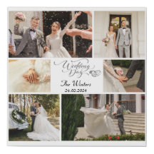 Collage Boda de Newlyweds