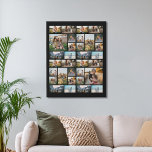 Lienzo De Imitación Collage de fotos 32 personalizado<br><div class="desc">Crear su propio lienzo de 32 Collages de fotos personalizado</div>