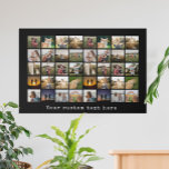Lienzo De Imitación Collage de fotos 40 personalizado<br><div class="desc">Crear su propia impresión personalizada de lienzo de 40 Collages de fotos</div>