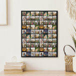Lienzo De Imitación Collage de fotos 80 personalizado<br><div class="desc">Crear su propia impresión personalizada de 80 Collages de fotos en lienzo falso</div>