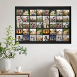 Lienzo De Imitación Collage de fotos personalizado<br><div class="desc">Crear su propia impresión personalizada de lienzo falso de Collage de fotos</div>