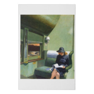 Lienzo De Imitación Compartimento C Auto Edward Hopper