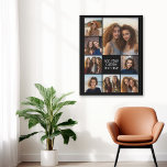Lienzo De Imitación Crear un Collage de fotos Personalizado con 8 foto<br><div class="desc">Usa tus fotos o fotos favoritas para hacer un toque divertido para compartir con tus amigos.</div>