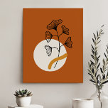 Lienzo De Imitación Formas Minimalistas Abstractas Y Planta Modernas<br><div class="desc">Formas Minimalistas Abstractas Modernas E Impresión De Tapas De Plantas</div>