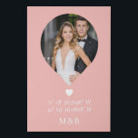 Lienzo De Imitación Foto Monograma Romántico Corazón Coordina Moderno<br><div class="desc">Fotografía Monograma Romántico Corazón Coordina Modern Faux Canvas Print Wall Art incluye tu foto favorita con tus coordenadas monográficas y personalizados de longitud y latitud que son especiales para ti en la tipografía de escritura moderna. Un regalo perfecto para bodas, cumpleaños, Navidades, El día de San Valentín, aniversario y mucho...</div>