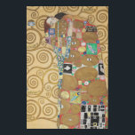 Lienzo De Imitación Gustav Klimt - Complemento, Frisa Estúclet<br><div class="desc">El árbol de la vida,  la frisa estocleta,  los amantes del cumplimiento - Gustav Klimt,  Cardboard,  1909</div>