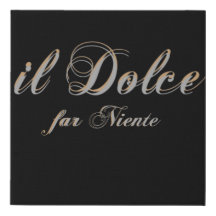 il dolce far niente