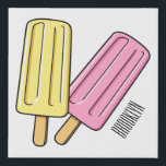 Lienzo De Imitación Ilustracion de personalizado de hielo<br><div class="desc">Ilustracion de personalizado de hielo</div>