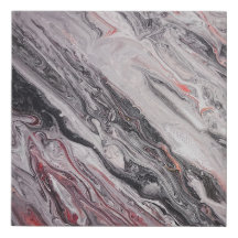 "Lava" rojo blanco marrón