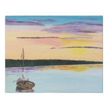 Lienzos falsos envueltos con velero