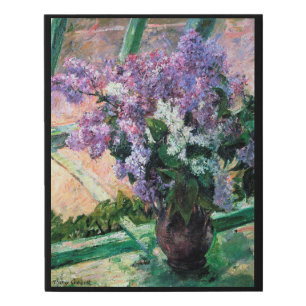 Lienzo De Imitación Lilacs en una ventana, Mary Cassatt