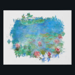Lienzo De Imitación ** Lily Pads Pond Pinting AR23 Monet<br><div class="desc">IMPRESIÓN DE ARTE DE CANVAS DE FAUX - impresión de pintura de estanque de lirios y monetas clásicas. El Lily Monet Lilies / Lotus son magenta , Pink Magenta. Elegante y Enérgicamente Mejorado Diseño de Vintage Feminiano Romántico Ephemera Floral Artístico Único Creativo Moderno y Romántico. (BUSCAR AR23 para diseños similares)...</div>