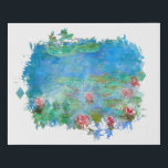 Lienzo De Imitación ** Lily Pads Pond Pinting AR23 Monet<br><div class="desc">IMPRESIÓN DE ARTE DE CANVAS DE FAUX - impresión de pintura de estanque de lirios y monetas clásicas. El Lily Monet Lilies / Lotus son magenta , Pink Magenta. Elegante y Enérgicamente Mejorado Diseño de Vintage Feminiano Romántico Ephemera Floral Artístico Único Creativo Moderno y Romántico. (BUSCAR AR23 para diseños similares)...</div>