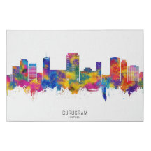 Línea aérea de Gurgaon Haryana