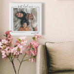 Lienzo De Imitación Mejor Papa nunca foto personalizada y texto<br><div class="desc">Mejor papá jamás temido Personalized Photo and Text Typography art - Faux Wrapped Canvas Print de Ricaso - agrega tu propia fotografía y texto a este gran lienzo falso - perfecto para el día del padre</div>