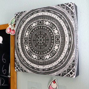 Lienzo De Imitación Moon Child Mandala