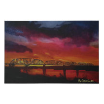 Parker Arizona puente de tren 