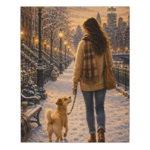 Paseo Acogedor de Invierno con Mi Mejor Amiga