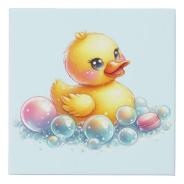 Lienzo De Imitación Pato Bebé Dulce
