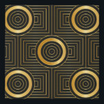 Lienzo De Imitación Patrón de fondo vintage sin fisuras Art Deco<br><div class="desc">Patrón de fondo vintage sin fisuras Art Deco</div>