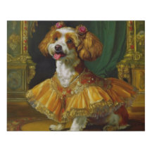 Perro elegante de IA