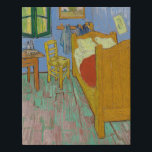 Lienzo De Imitación Pintura de dormitorio Vincent Van Gogh<br><div class="desc">Pintura de obra maestra Van Gogh - Esta pintura de Vincent van Gogh llamada The Bedroom es una pintura de su habitación de 1889,  en el Instituto de Arte de Chicago. Era su dormitorio en Arles,  Francia,  que decoró y creó este cuadro de su dormitorio.</div>