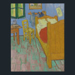 Lienzo De Imitación Pintura de dormitorio Vincent Van Gogh<br><div class="desc">Pintura de obra maestra Van Gogh - Esta pintura de Vincent van Gogh llamada The Bedroom es una pintura de su habitación de 1889,  en el Instituto de Arte de Chicago. Era su dormitorio en Arles,  Francia,  que decoró y creó este cuadro de su dormitorio.</div>