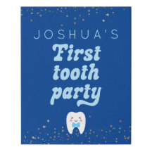 Primer Fiesta dental bebé azul