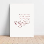 Lienzo De Imitación Que nunca seas demasiado grande para los Navidades<br><div class="desc">¡Siempre agregamos nuevos diseños a diario!</div>