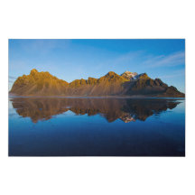 Reflexión de vestrahorn
