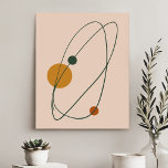 Lienzo De Imitación Resumen Círculos De Órbita Minimalista Y Líneas Mo<br><div class="desc">Transforme su espacio con esta impresión de tela moderna y minimalista. Con un diseño cautivador de círculos y líneas entrelazados, este trabajo evoca un sentido de movimiento y asombro celeste. La paleta de colores neutros y la composición simple pero intrigante lo convierten en una adición versátil y elegante a cualquier...</div>