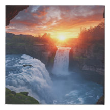Santuario de la luz - Tranquila cascada Sunset Pr