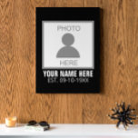 Lienzo De Imitación Su foto aquí Nombre y edad<br><div class="desc">Tu foto aquí nombre y edad podría ser un gran diseño para ti y puede ser un gran regalo para cualquiera.</div>