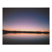 Sunset en el lago Boulder