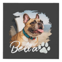 Tipografía personalizada de foto y nombre de masco