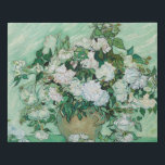 Lienzo De Imitación Vincent van Gogh - Rosas<br><div class="desc">Rosas / Vida fija: Vase con rosas rosas rosas rosadas - Vincent van Gogh,  aceite sobre lienzo,  1890</div>