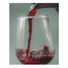 Lienzo De Imitación Vino Rojo
