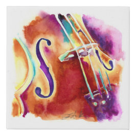 Lienzo De Imitación Viola con envoltura de tela de imitación morada y 