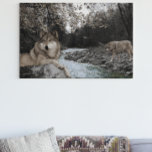 Lienzo De Imitación Wolf Creek Brook Forest Landscape Poster<br><div class="desc">Este diseño se puede personalizar eligiendo la opción Editar diseño. También puede transferir a otros artículos. Póngase en contacto conmigo en colorflowcreations@gmail.com o utilice la opción de chat en la parte superior de la página si desea tener este diseño en otro producto o necesita ayuda. Ver más de mis diseños...</div>