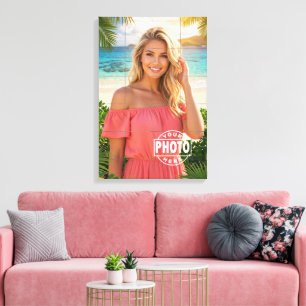 Lienzo de impresión de foto personalizada Arte e