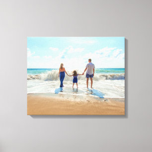 Lienzo de Impresión de Foto Personalizada - Sus Va
